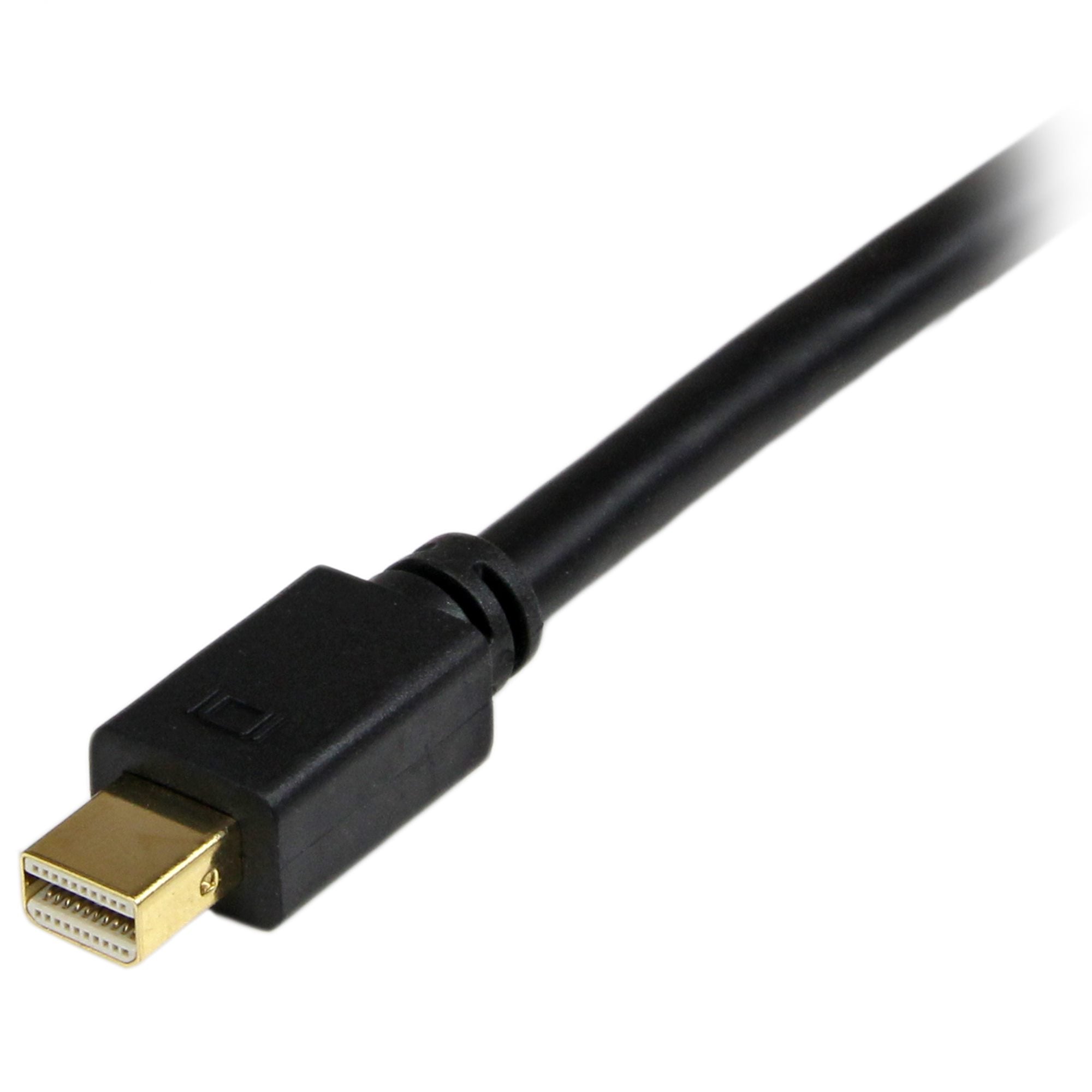 Mini DisplayPort to DVI Cable - Mini DP to DVI Adapter Cable - 1080p Video - Passive mDP 1.2 to DVI-D Single Link - mDP or Thunderbolt 1/2 Mac/PC to DVI Monitor 