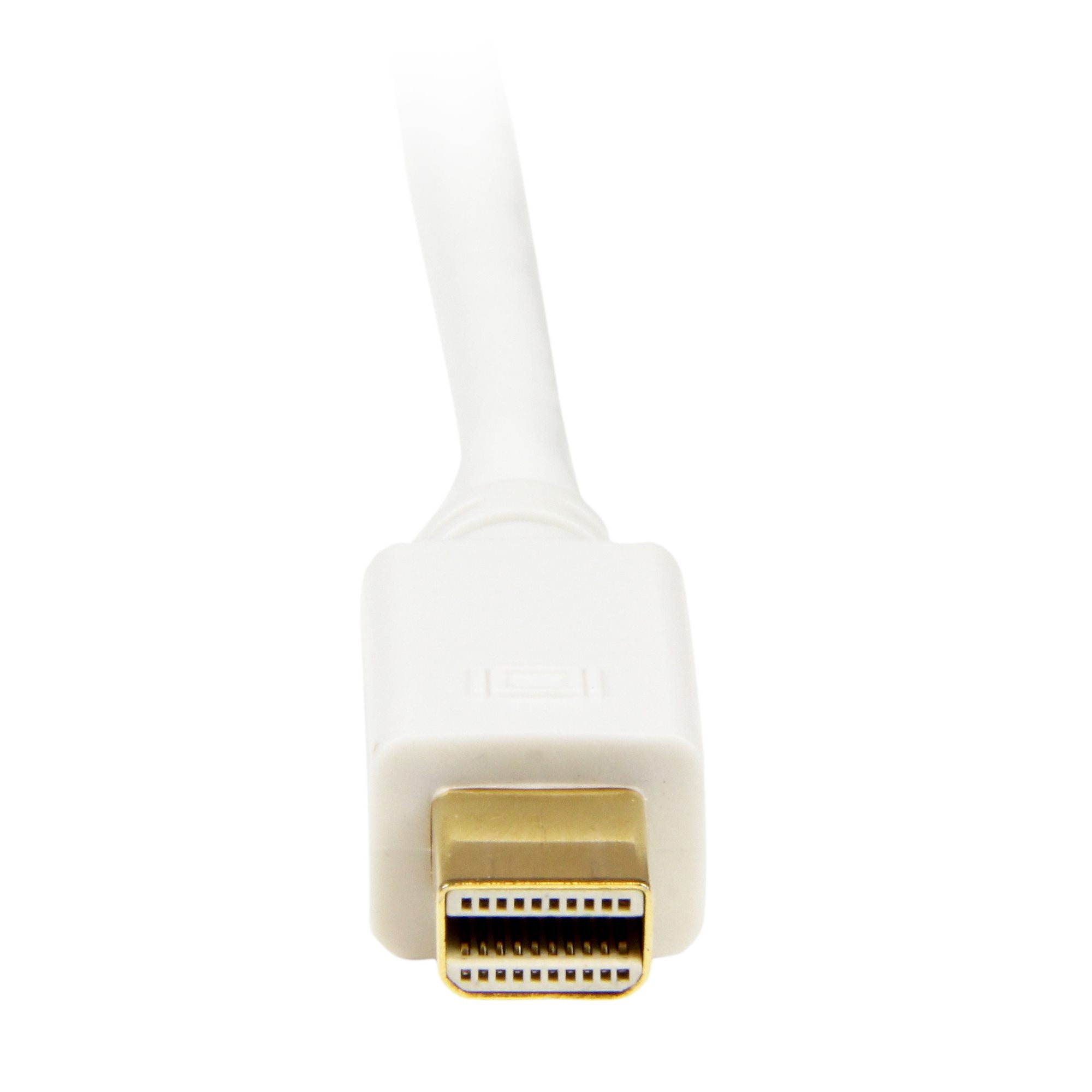 Mini DisplayPort to DVI Adapter Converter Cable – Mini DP to DVI 1920x1200 - White 
