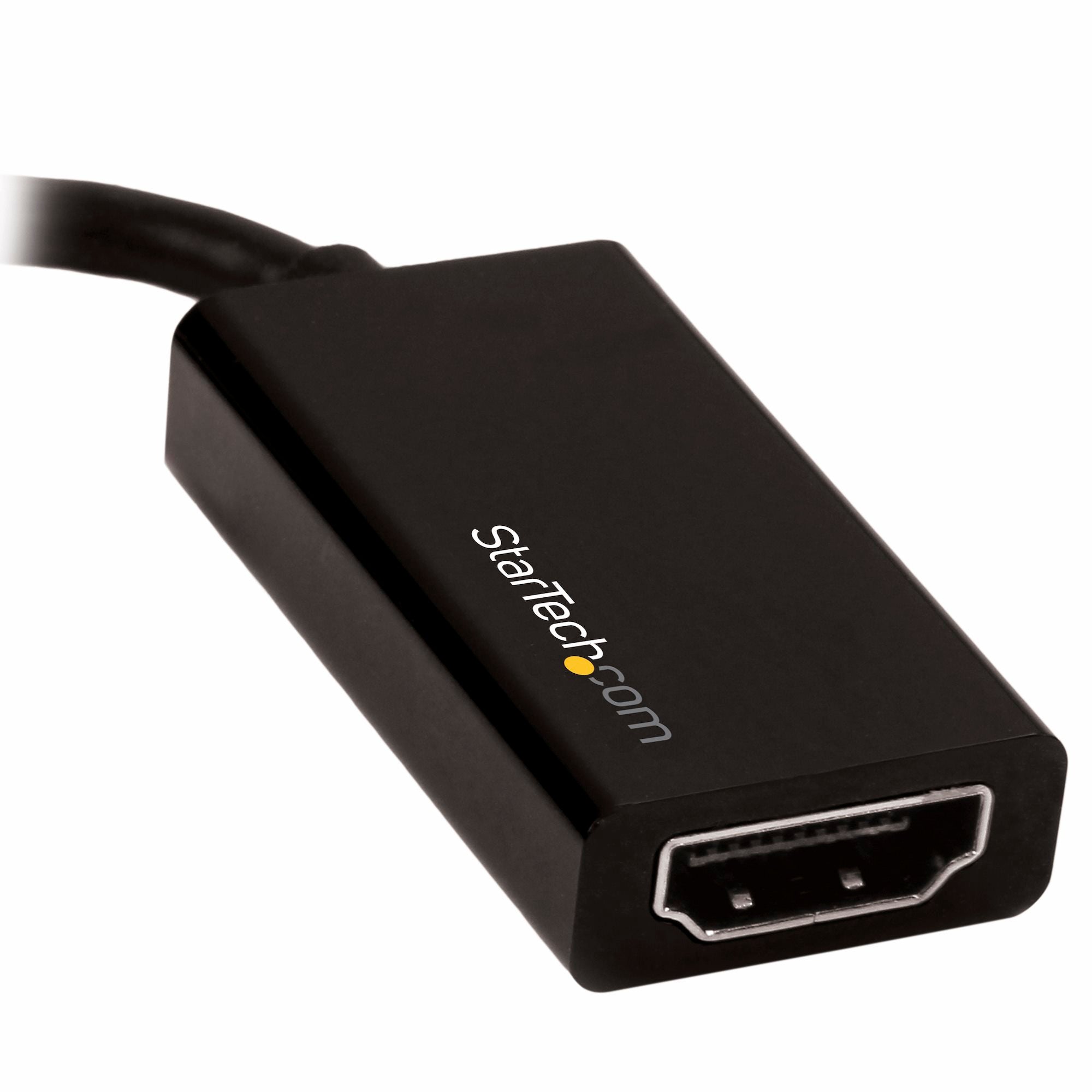 Mini DisplayPort to HDMI Adapter - Active mDP 1.4 to HDMI 2.0 Video Converter - 4K 60Hz - Mini DP or Thunderbolt 1/2 Mac/PC to HDMI Monitor/TV/Display - mDP to HDMI Dongle 