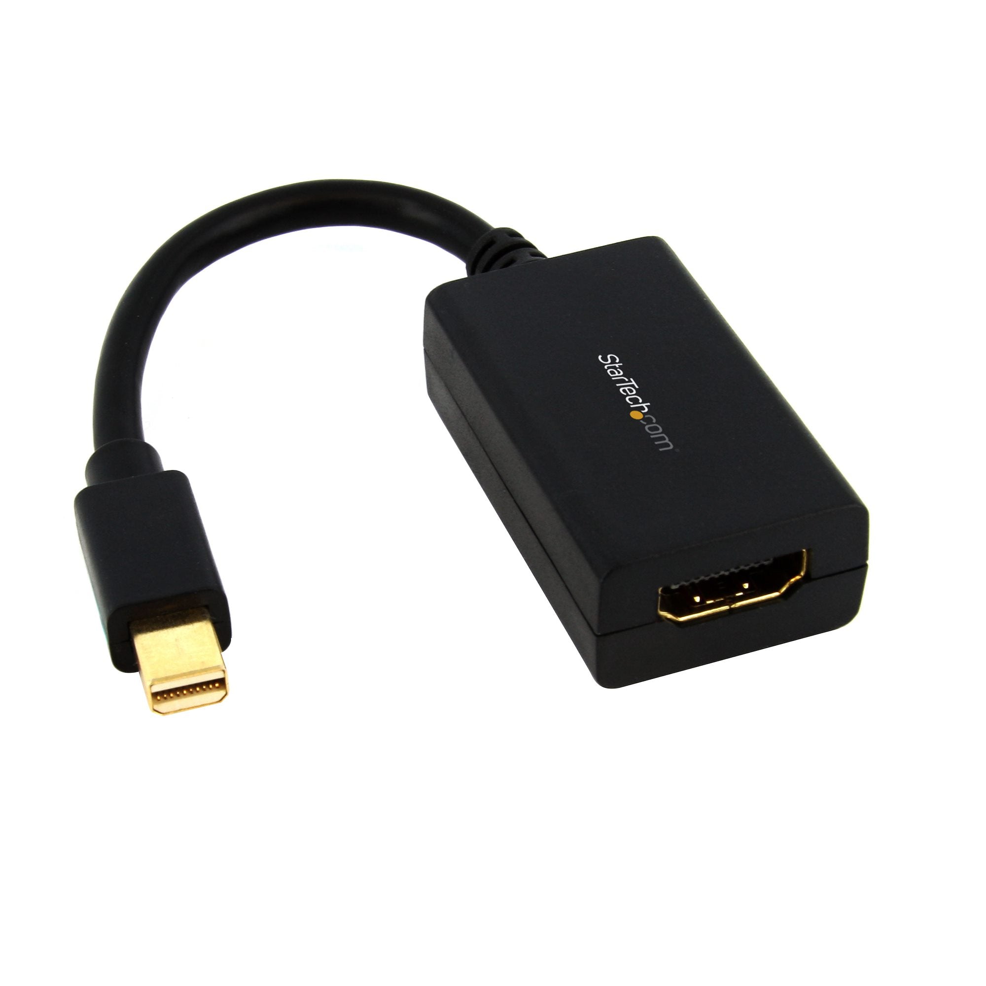 Mini DisplayPort to HDMI Adapter - mDP to HDMI Video Converter - 1080p - Mini DP or Thunderbolt 1/2 Mac/PC to HDMI Monitor/Display/TV - Passive mDP 1.2 to HDMI Adapter Dongle - Upgraded Version is MDP2HDEC 