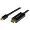 Mini DisplayPort to HDMI Cable - 4K 30Hz Video - mDP to HDMI Adapter Cable - Mini DP or Thunderbolt 1/2 Mac/PC to HDMI Monitor/Display - mDP to HDMI Converter Cord