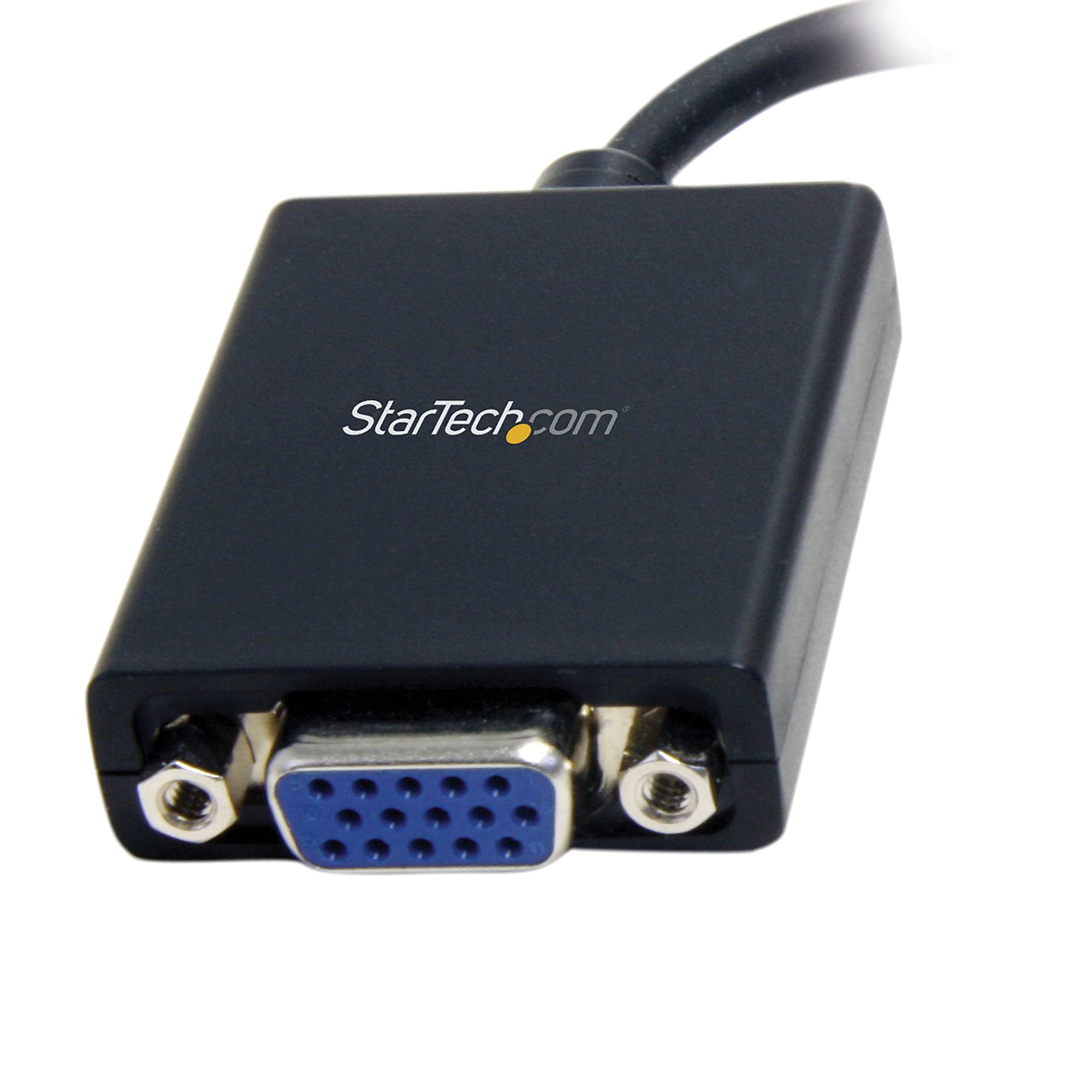 Mini DisplayPort to VGA Adapter, Active Mini DP to VGA Converter, 1080p Video, VESA Certified, mDP or Thunderbolt 1/2 Mac/PC to VGA Monitor/Display - Replaced by MDP2VGA2 