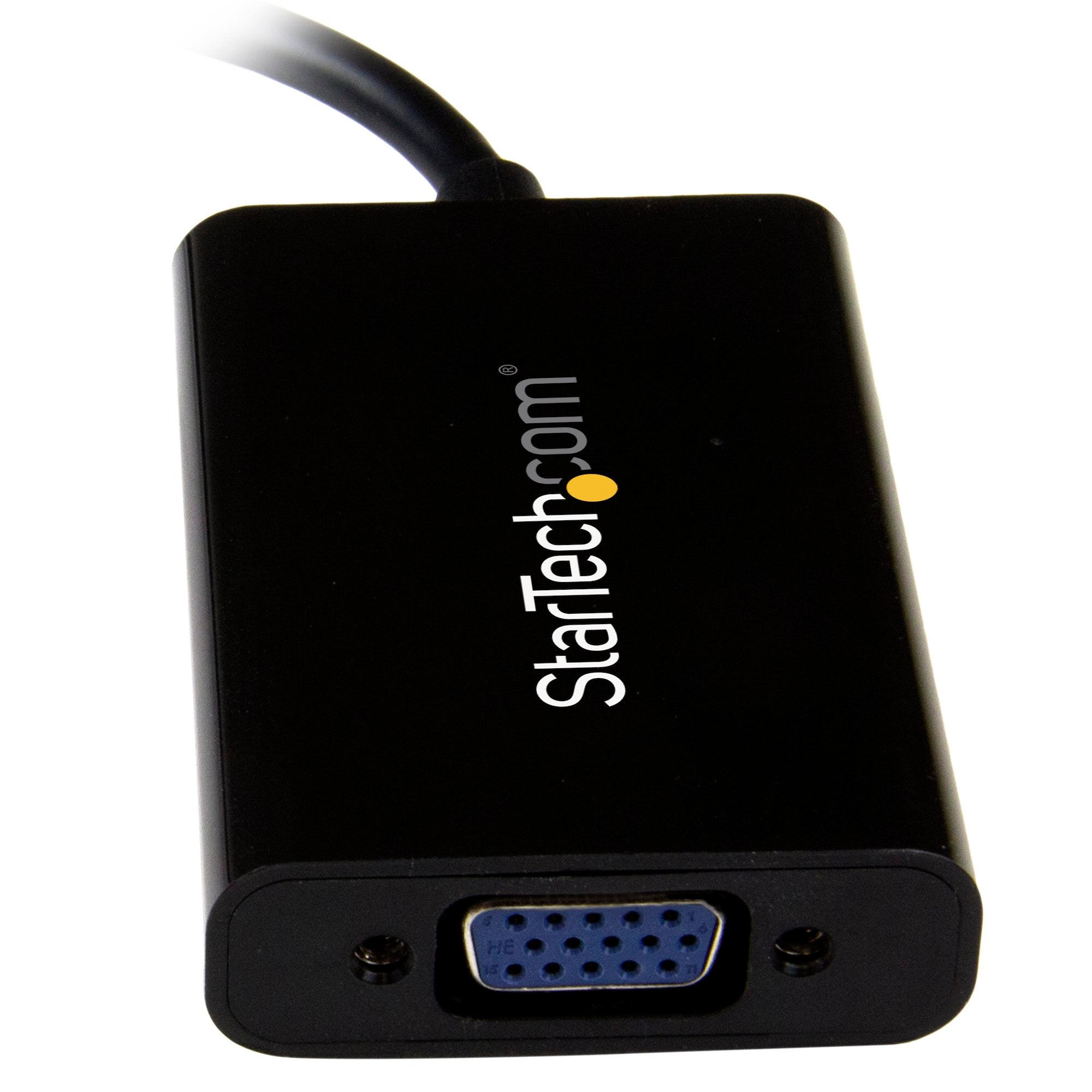 Mini DisplayPort to VGA Adapter with Audio 