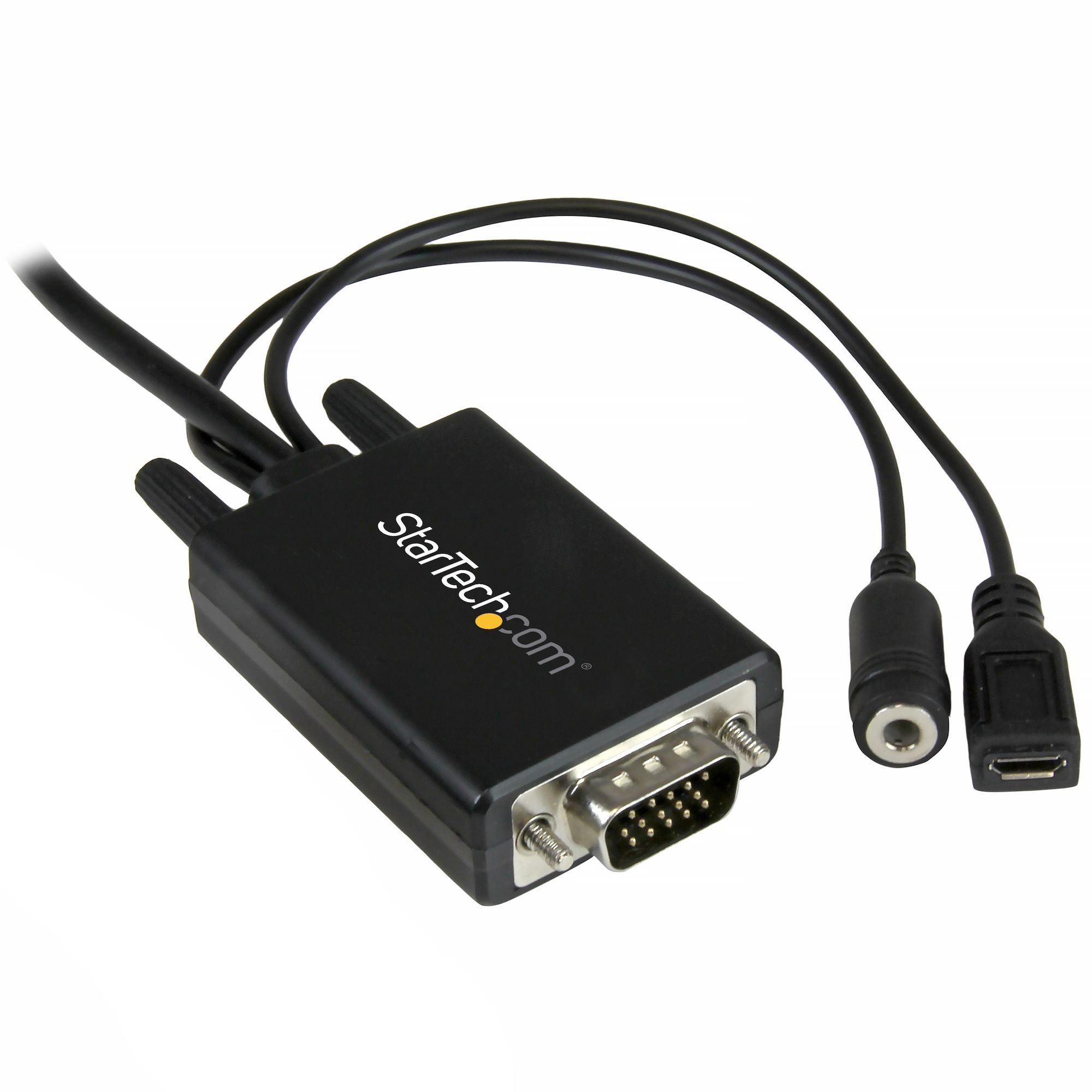 6.6ft (2m) Mini DisplayPort to VGA Adapter Cable with Audio 