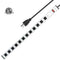12-Outlet Surge Protector Power Strip with 5 ft Cord, 1200 Joules, 125V/15A