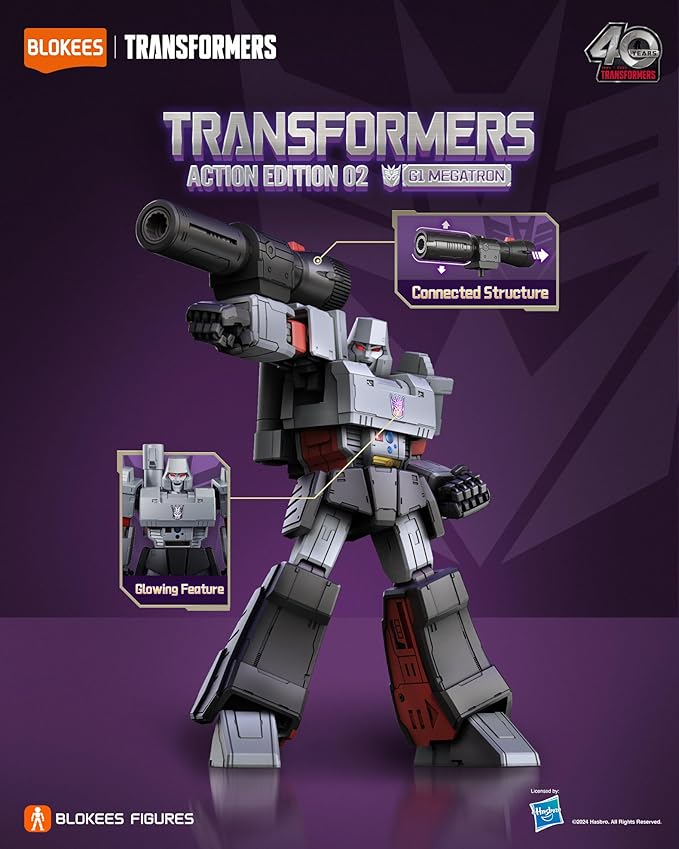 Blokees Transformers Action Edition - G1 Megatron 