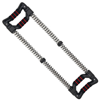 Soozier Chest Expander, Spring Chest Exerciser with 22-176 lbs Resistance for Men and Women Home Gym, Office or Travel 