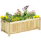 Outsunny Foldable Raised Garden Planter 28