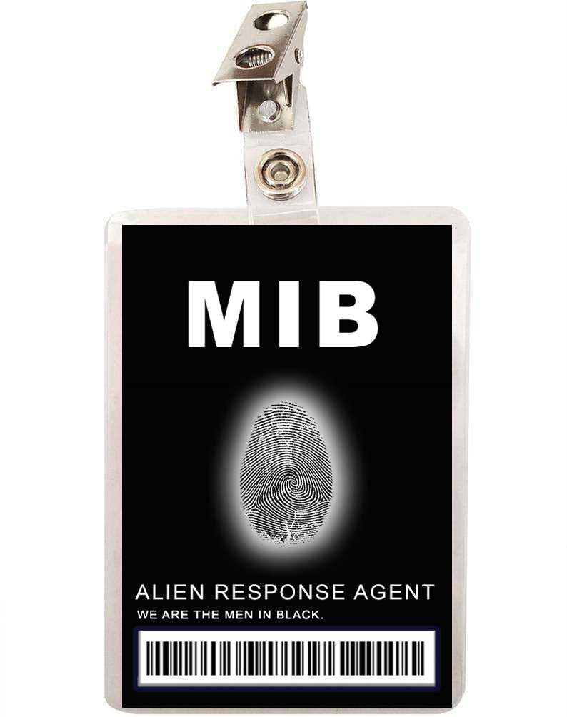 MIB Men In Black Biometric ID Badge 