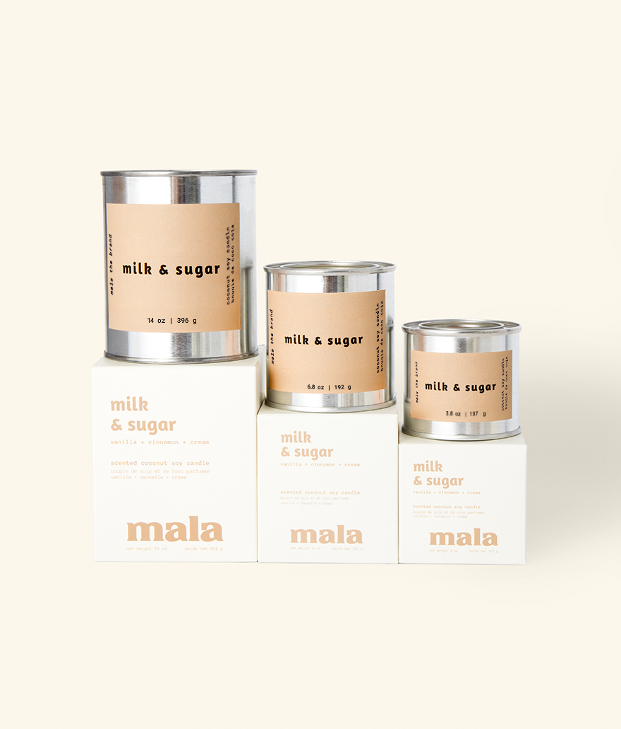 Milk and Sugar | Vanilla + Cinnamon + Cream 