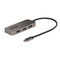 3-Port USB-C Multi-Monitor Adapter, USB Type-C to 3x HDMI MST Hub, Triple 4K 60Hz HDMI Laptop Display Extender / Splitter, HDR, Extra-Long Built-In Cable - Windows Only