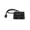 USB-C to Dual DisplayPort 1.2 Adapter, USB Type-C Multi-Monitor MST Hub, Dual 4K 30Hz/1080p 60Hz DP Laptop Display Extender / Splitter, Extra-Long Built-In Cable - Windows Only