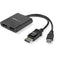 Dual-Monitor DisplayPort 1.2 Splitter, DisplayPort to 2x DP Multi-Monitor Adapter, Dual 4K 30Hz or 1080p 60Hz Computer MST Hub, USB Bus-Powered - Windows Only