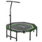 Soozier Foldable Mini Trampoline with Adjustable Handle Bar 48