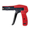 Nylon Cable Tie Gun, Zip Tie Cable Installation and Cutter Tool, Zip Tie Tensioning/Tightener, Works with Nylon Zip Ties 2.4mm to 4.8mm, TAA Compliant