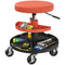 Rolling Garage Stool, 300 LBS Capacity Mechanic Stool with 2.5