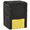 Outsunny Garden Compost Bin Large Outdoor Compost Container 80 Gallon Fast Creation of Fertile Soil Aerating Compost Box, Yellow