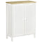 Storage Cabinet with Doors, Cupboard Organization with 2 Adjustable Shelves, Storage Solution for Living Room, Bathroom