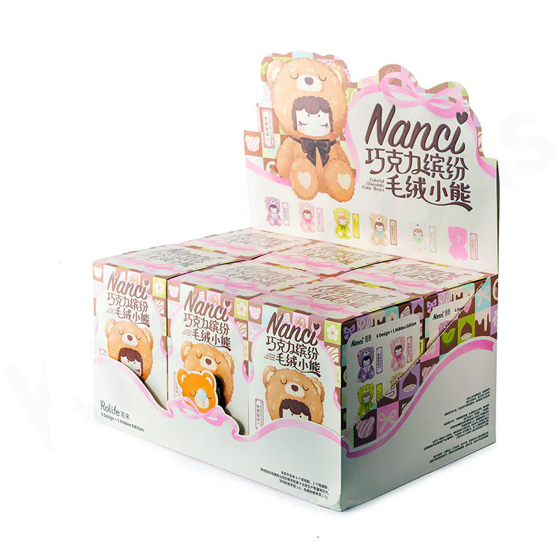 NANCI Colorful Chocolate Cutie Bears Series Plush Figure (Blind Box) 
