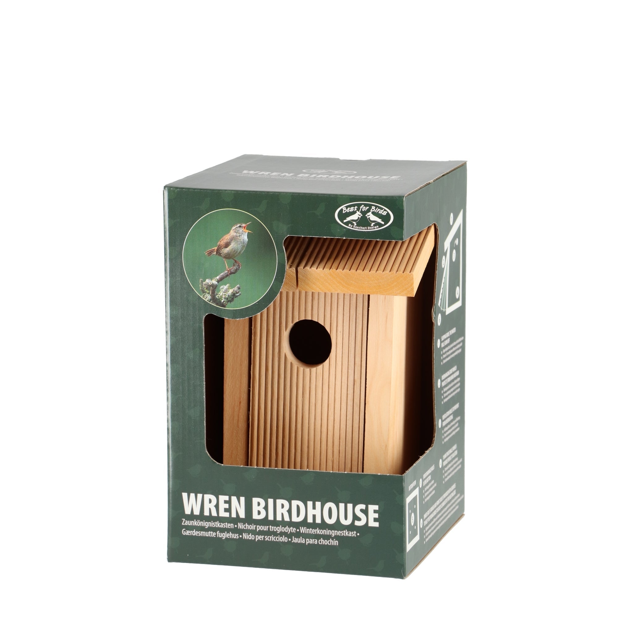 Wren Bird House in Gift Box 