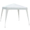 Outsunny 10' x 10' x 8' Outsunny Arbor Barnum Folding Pop-up Garden Gazebo w/ Transport Bag-White