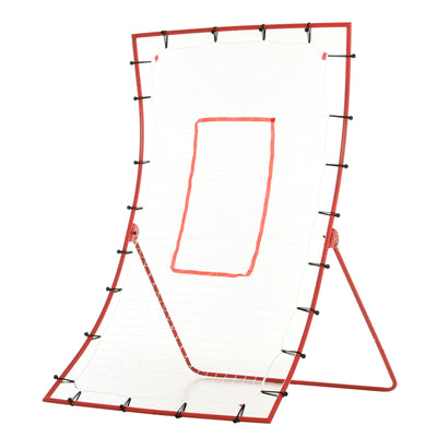 Soozier Adjustable Rebounder Goal for Baseball Football Basketball Volleyball 5 Angles Daily Training 