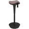 Backless Wobble Stool Chair, Standing Desk Chair, Adjustable Learning Stool for Office Desks, with Rocking Motion, Brown