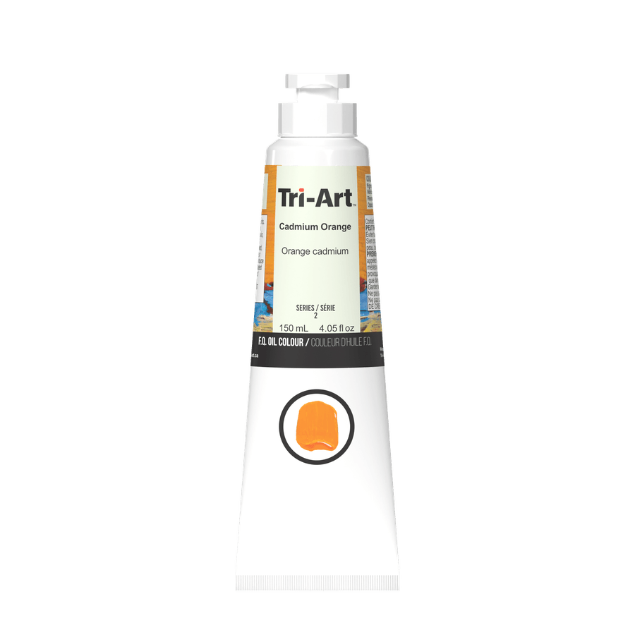 Tri-Art Oil Colours - Cadmium Orange 