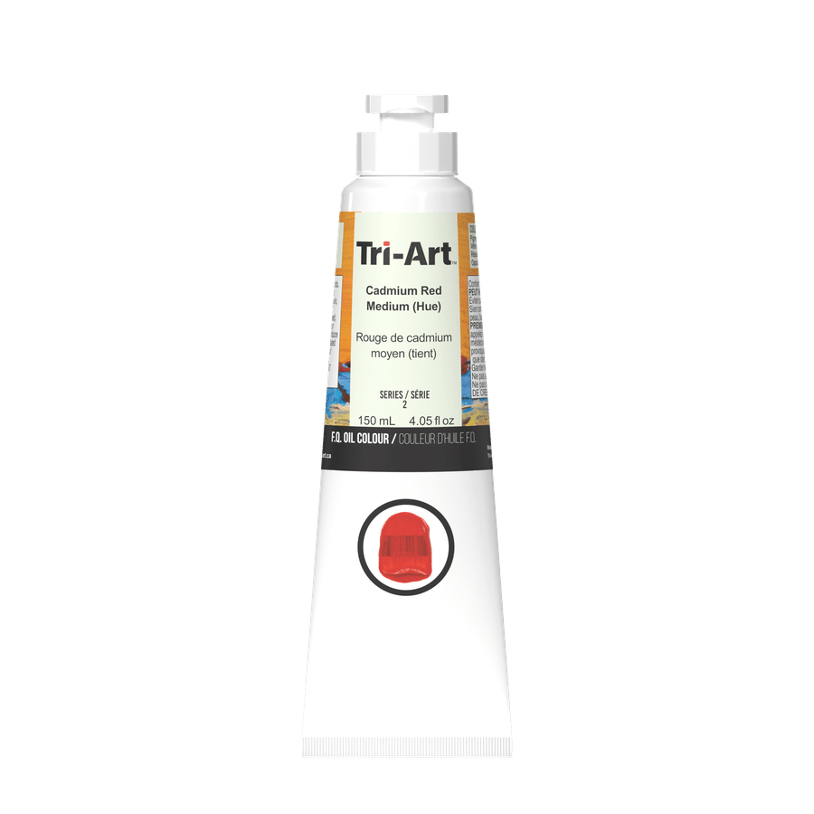 Tri-Art Oil Colours - Cadmium Red Medium Hue 