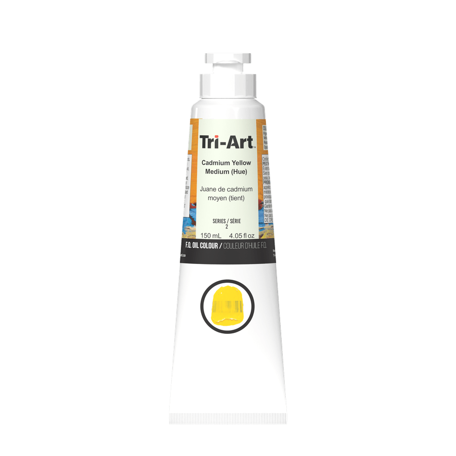 Tri-Art Oil Colours - Cadmium Yellow Medium Hue 