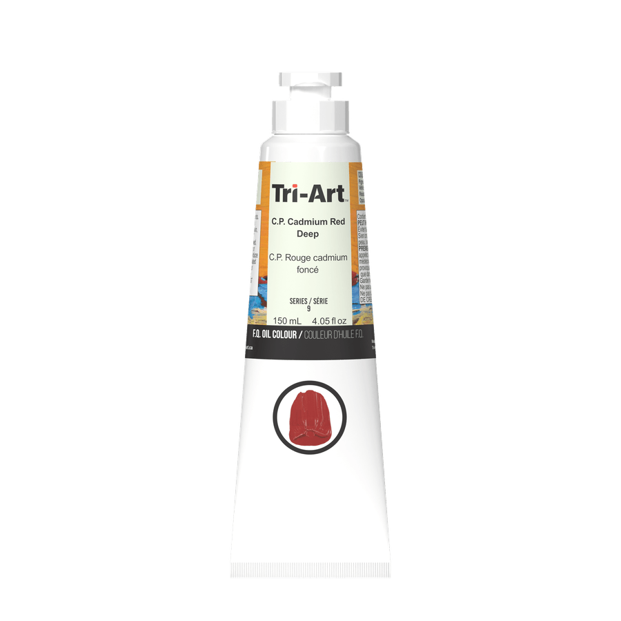 Tri-Art Oil Colours - C.P. Cadmium Red Deep 