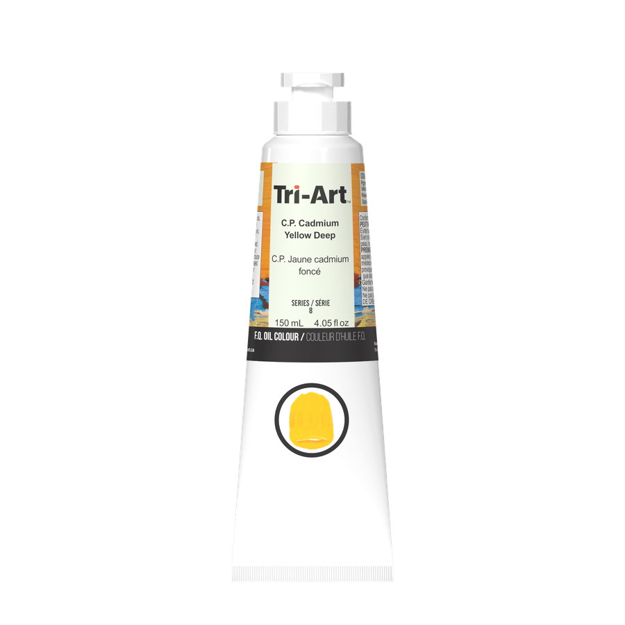 Tri-Art Oil Colours - C.P. Cadmium Yellow Deep 