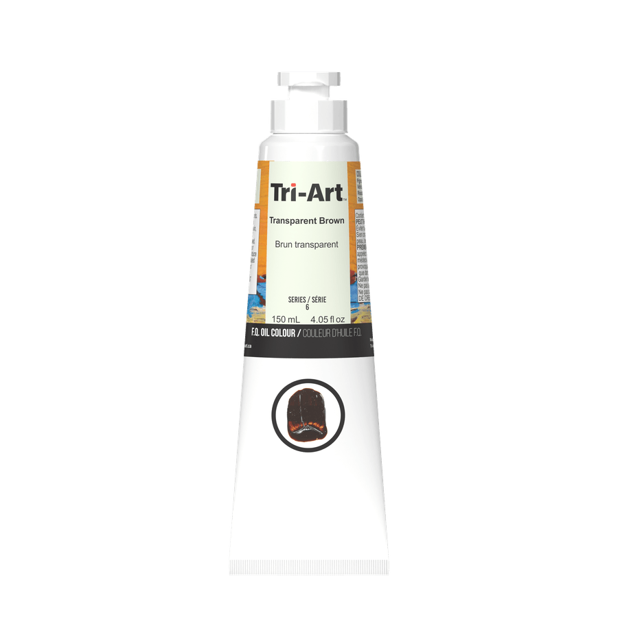 Tri-Art Oil Colours - Transparent Brown 