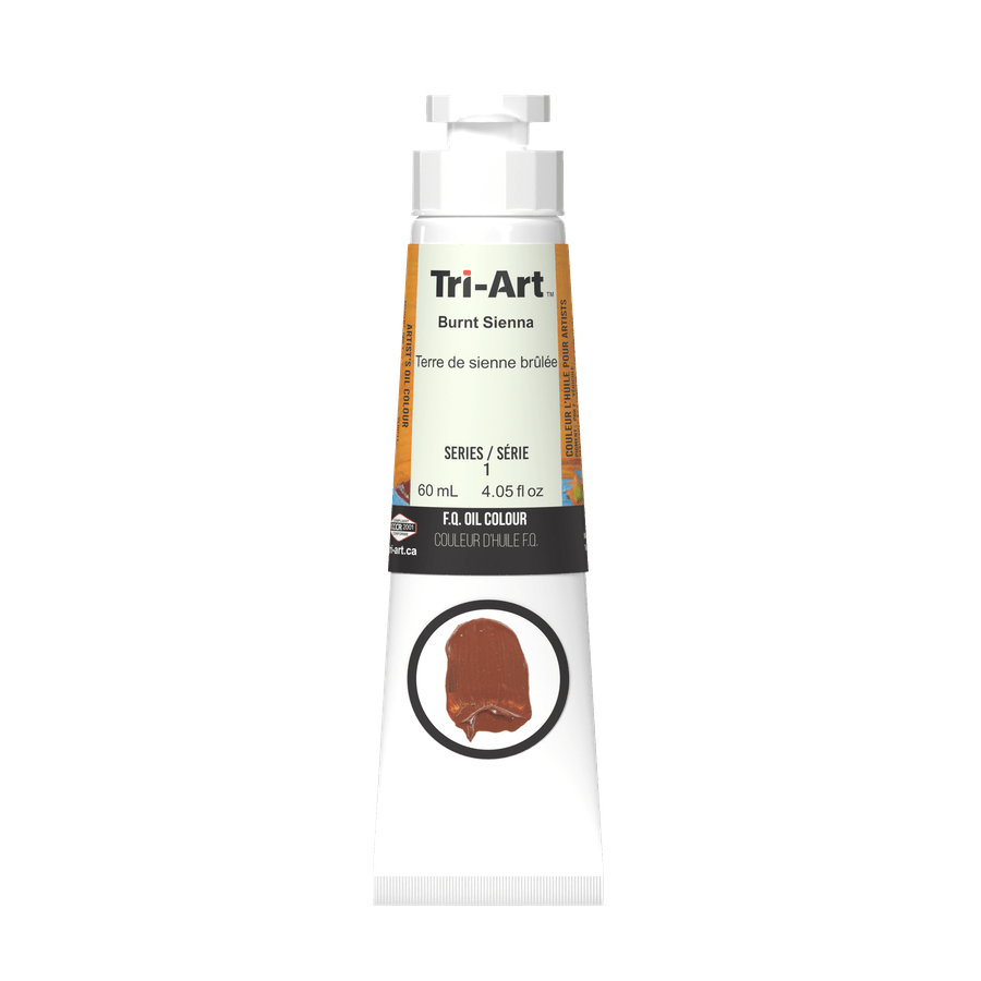 Tri-Art Oil Colours - Burnt Sienna 