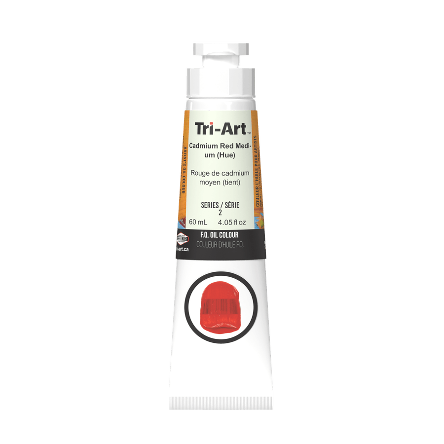 Tri-Art Oil Colours - Cadmium Red Medium Hue 