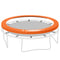 Soozier 12ft Trampoline Replacement Pad Trampoline Spring Cover EPE Foam Light Orange