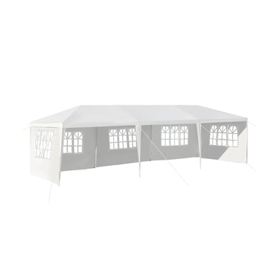 10 x 30 Feet Canopy Tent with 5 Removable Sidewalls for Party WeddingÂ 