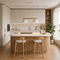 OSLO White Scandinavian Pendant Light for Kitchen Island & Dining