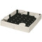 Outsunny Sandbox with Canopy for Kids Outdoor Play Area with Bottom Liner Protective Shade Cream White