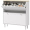 HOMCOM 2 Drawers Shoe Storage Cabinet with Adjustable Shelves for 16 Pairs of Shoes, White