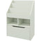 HOMCOM Kids Bookcase with Storage Drawer for Books, Reading Nook, for Classroom, Bedroom, Playroom, Green