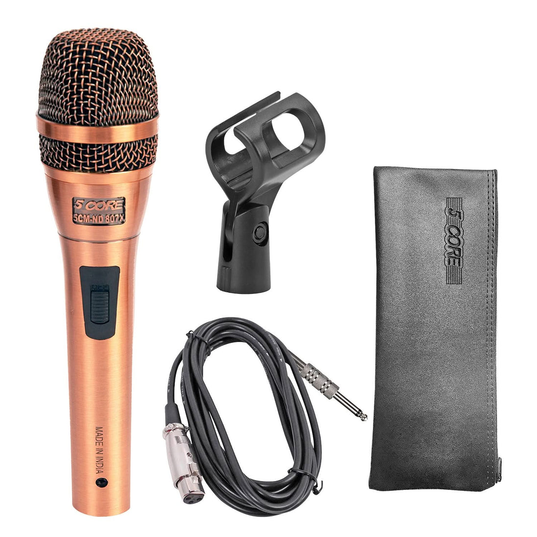 5Core XLR Microphone Dynamic Mic Karaoke Singing Studio Microfono Handheld Mics