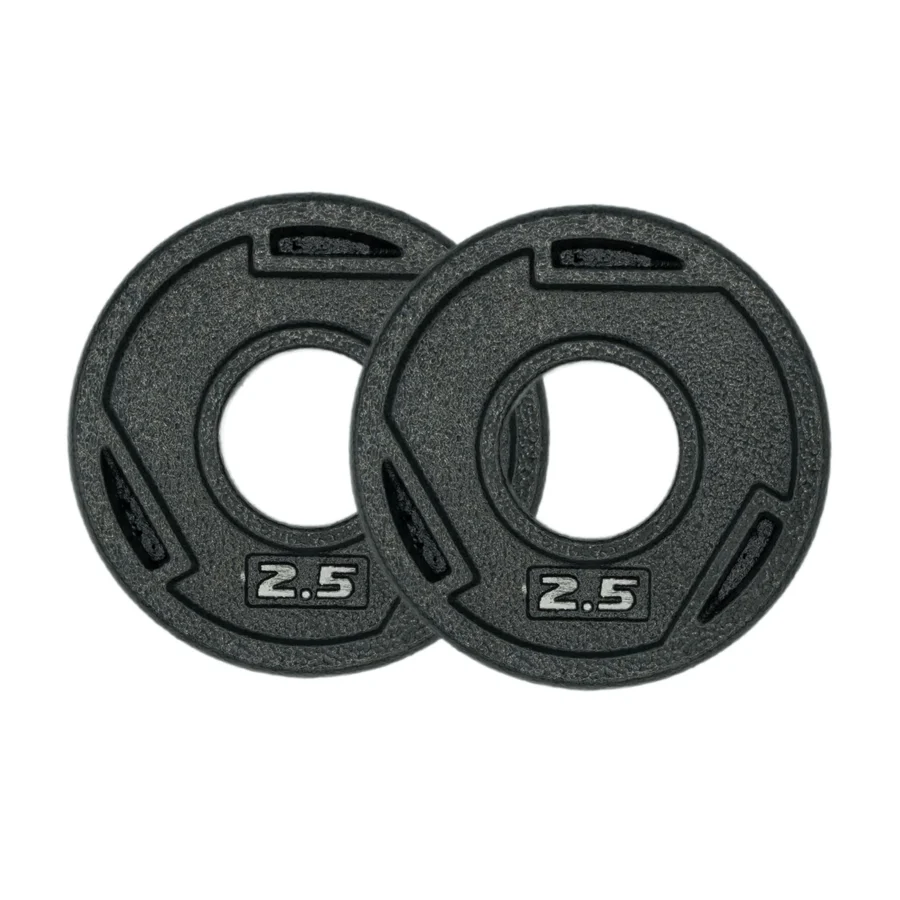 HAJEX Tri Grip Cast Iron Weight Plates 