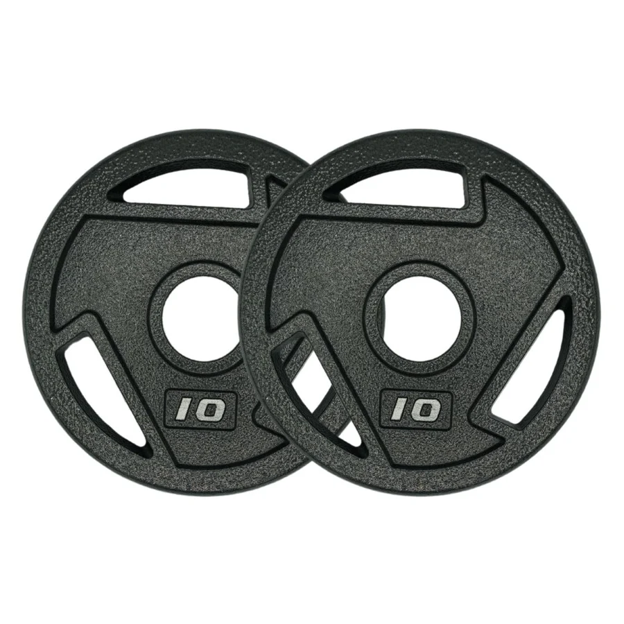 HAJEX Tri Grip Cast Iron Weight Plates 