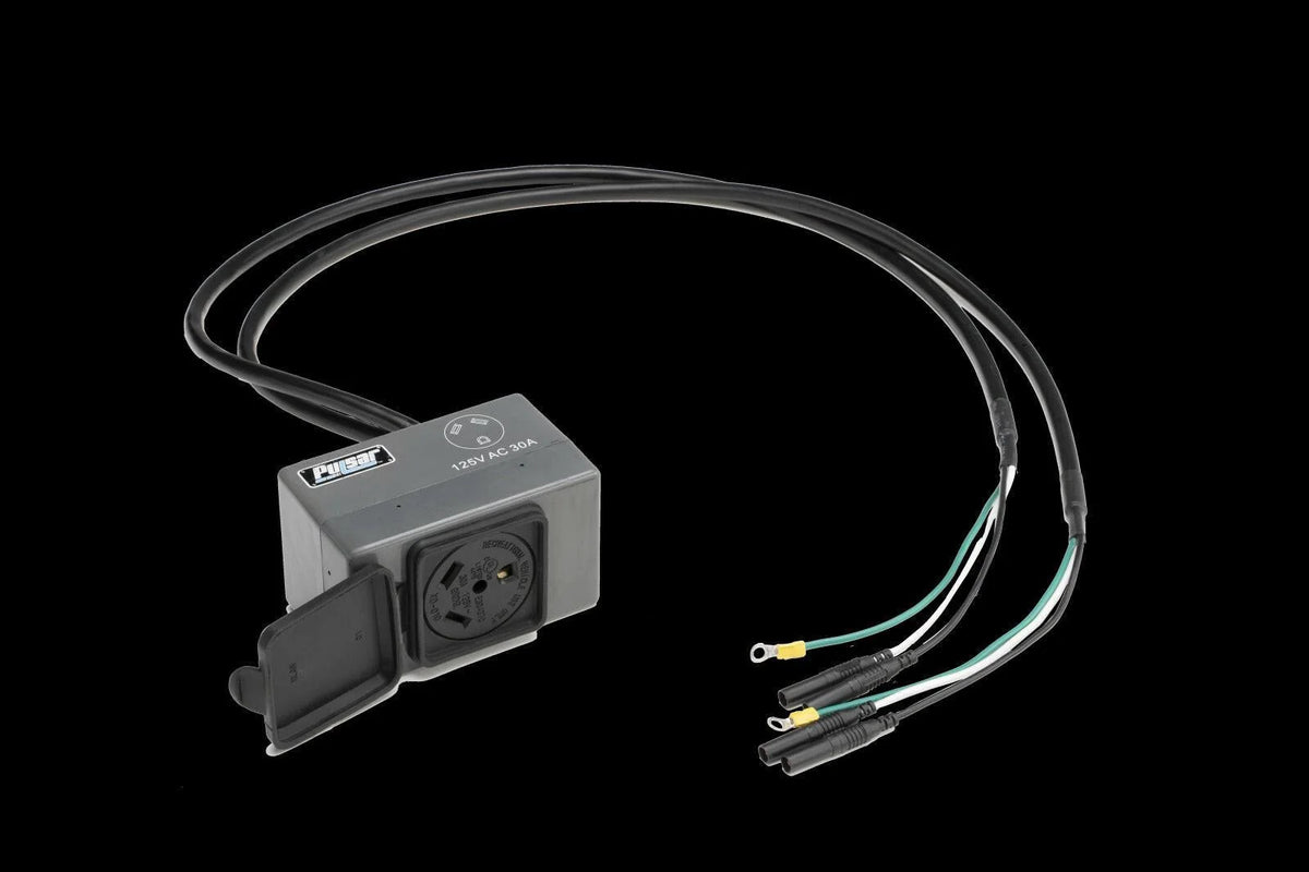 Pulsar 30A Inverter Generator Parallel Kit – 120V TT-30R RV Outlet with 3 ft Cables