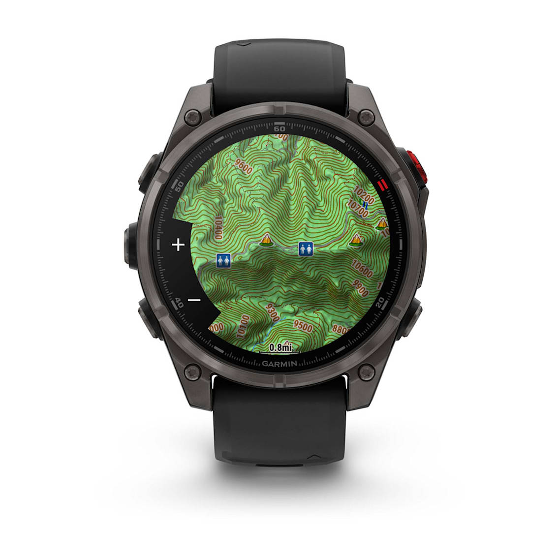 fēnix® 8 Pro – 47 mm AMOLED Carbon Gray DLC Titanium