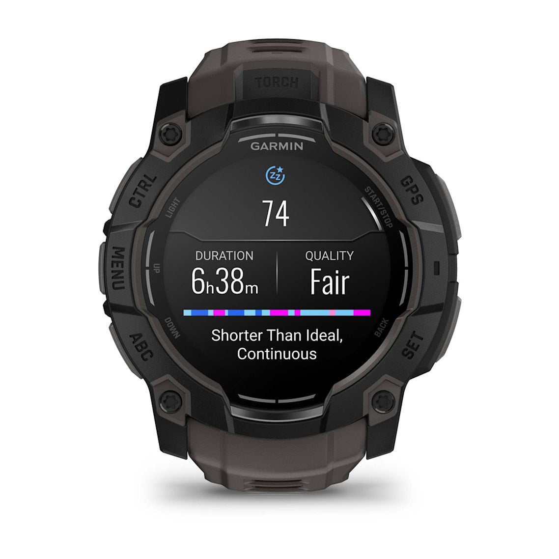Garmin Instinct 3 – 50 mm, AMOLED Black with Charcoal Band