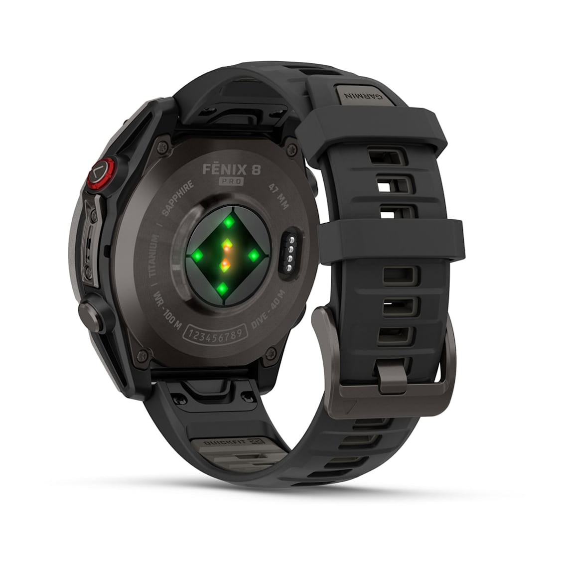 fēnix® 8 Pro – 47 mm AMOLED Carbon Gray DLC Titanium