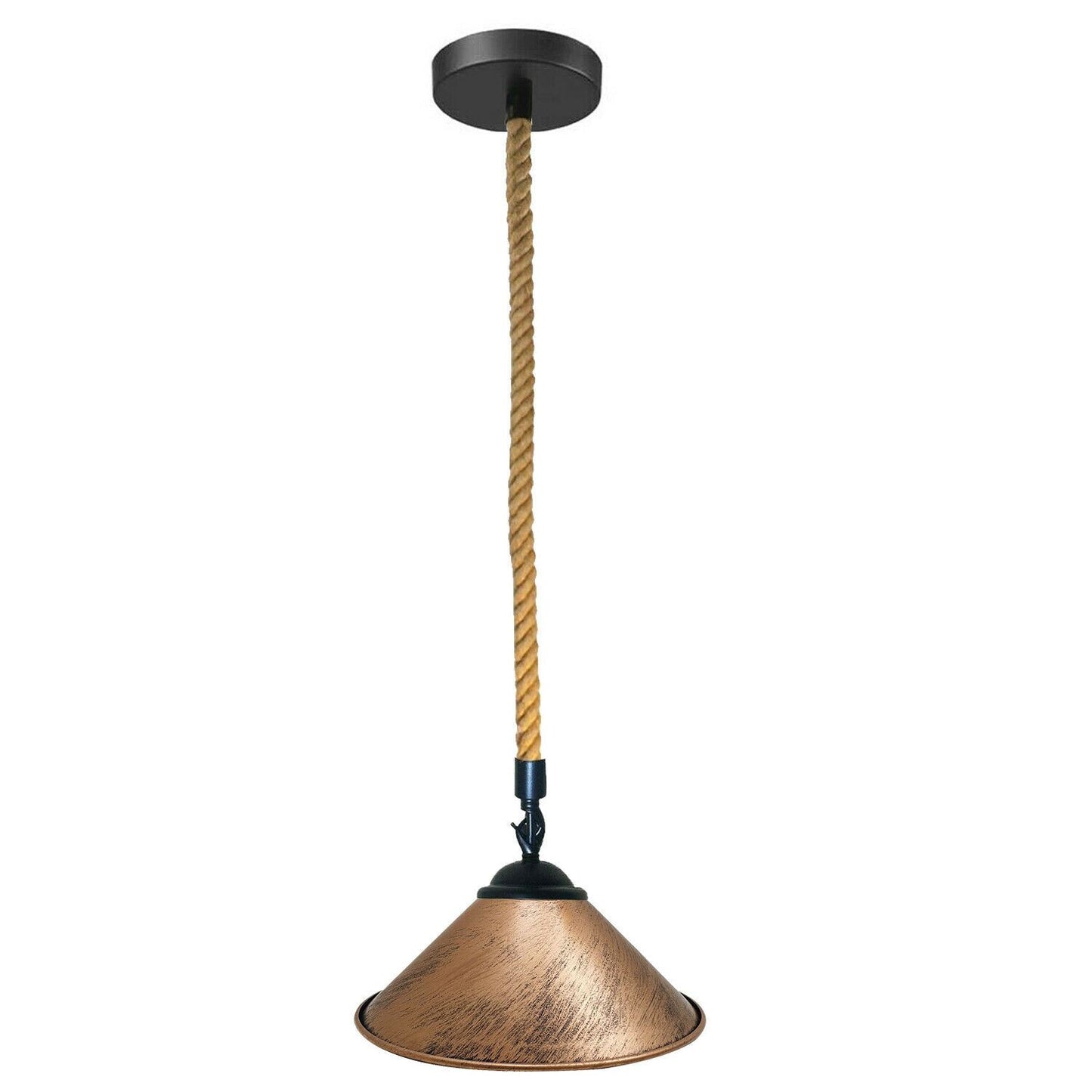 Cone Shade Hanging Rope Lamps ~1114