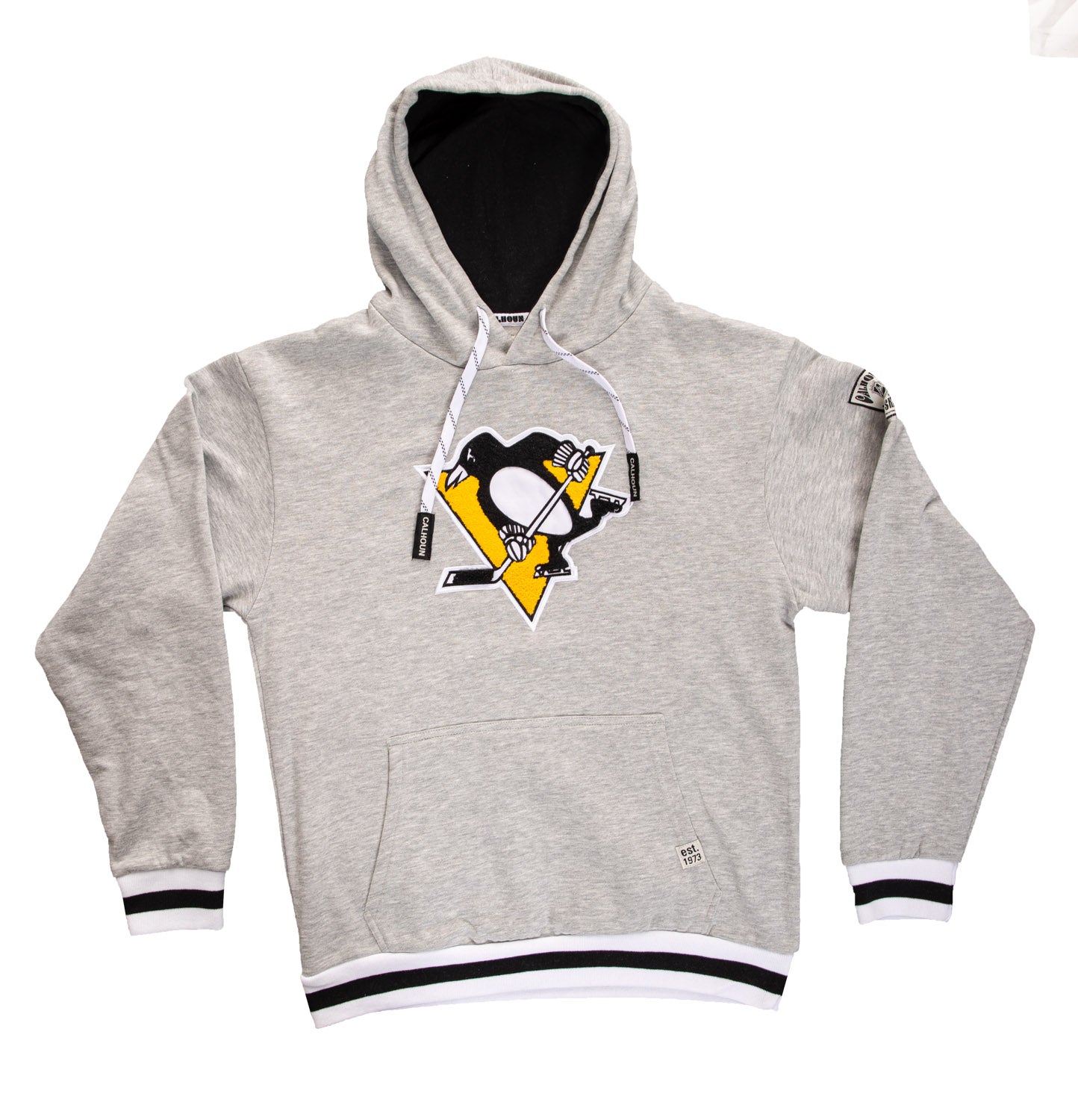 Pittsburgh Penguins "Muskoka Style" Premium Chenille Woven Logo Hoodie 